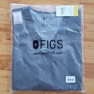 Figs scrub maternity top